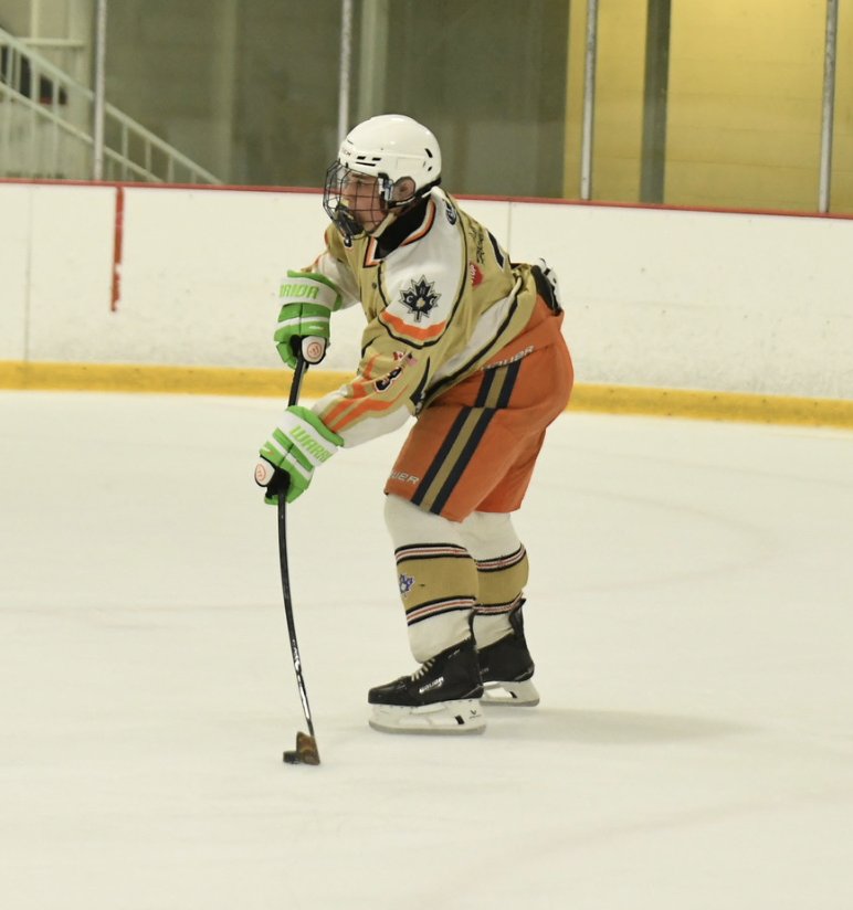 CHC Team Vegas (Tier 2) player in game action, 2026 season