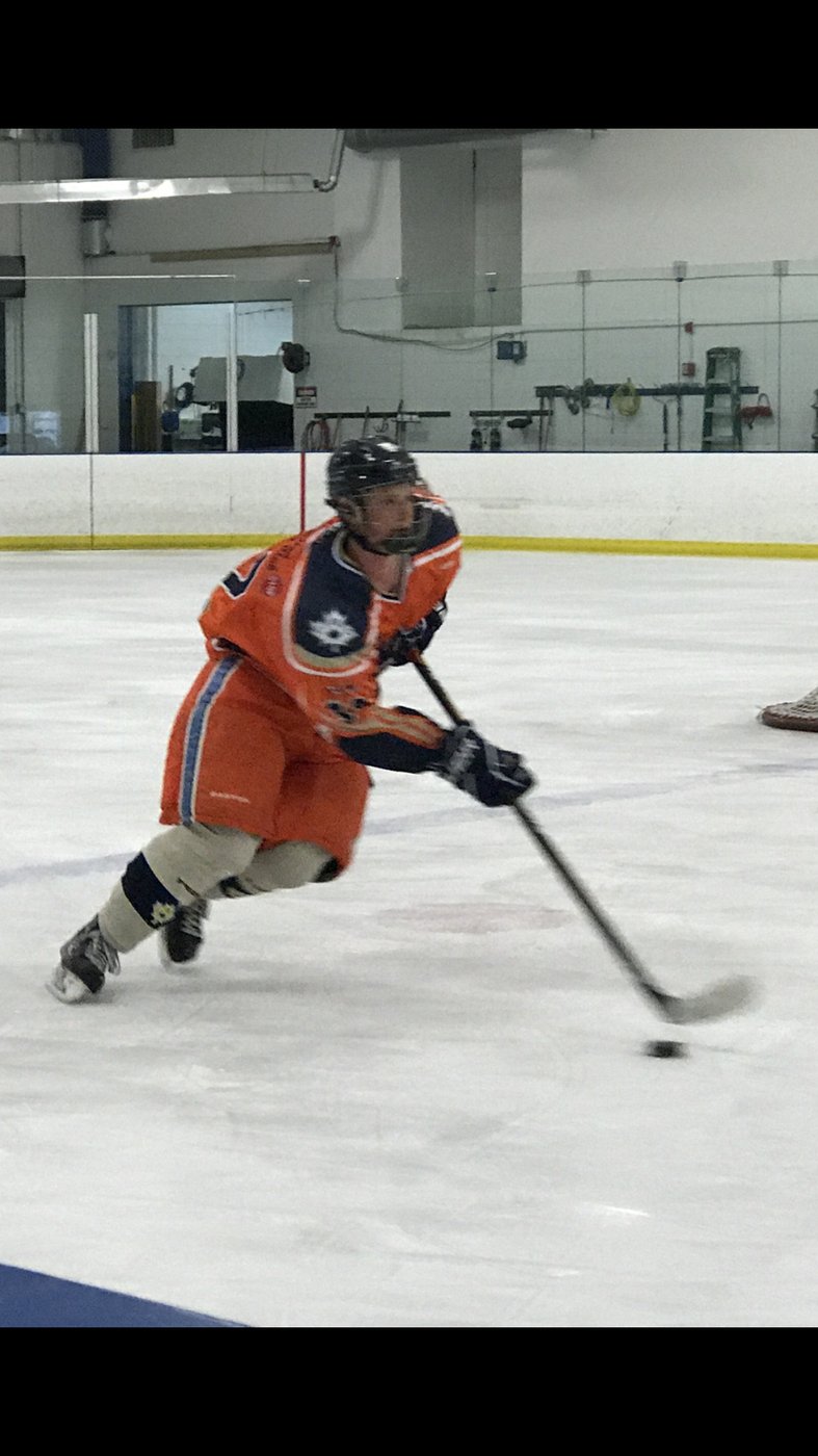 Anze Prostor playing for CHC, 2017