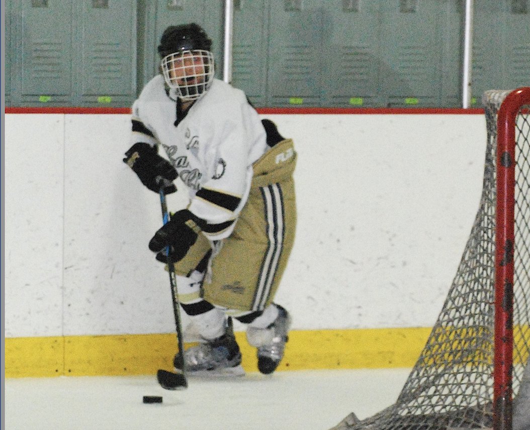 Jake Nitsche playing for CHC, 2012
